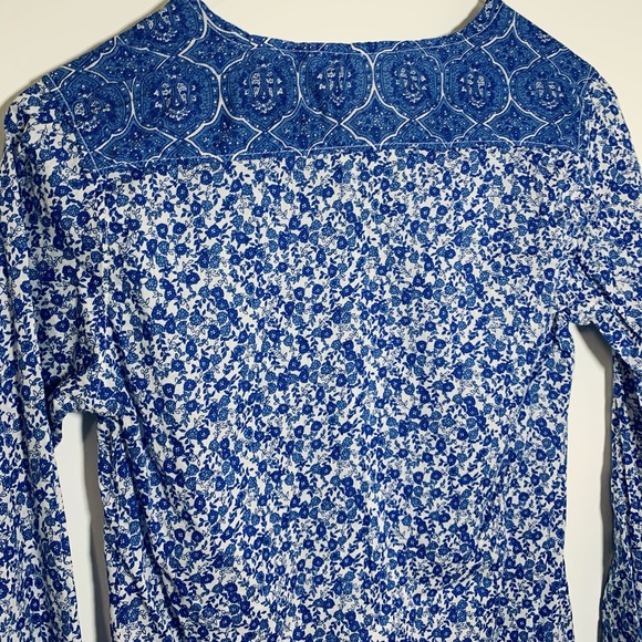 🍒5/$20🍒 H&M L.O.G.G. Cotton Floral Tunic - Picture 6 of 8